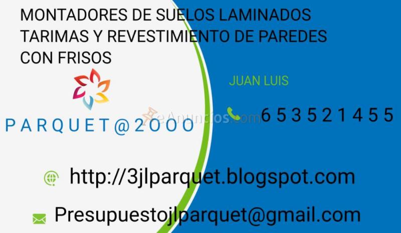 montador de suelos laminados tarimas y frisos