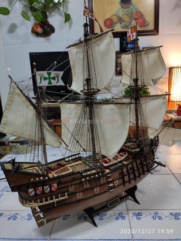 Vendo Maqueta Naval Galeón S. XVI