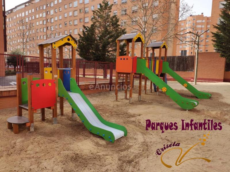 Columpios y toboganes
