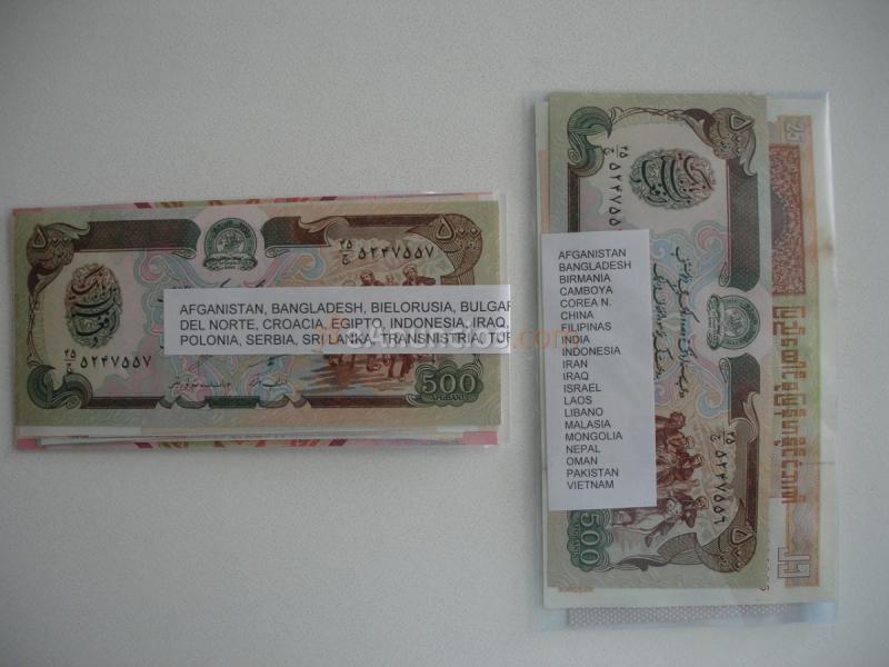 Billetes mundiales por lotes