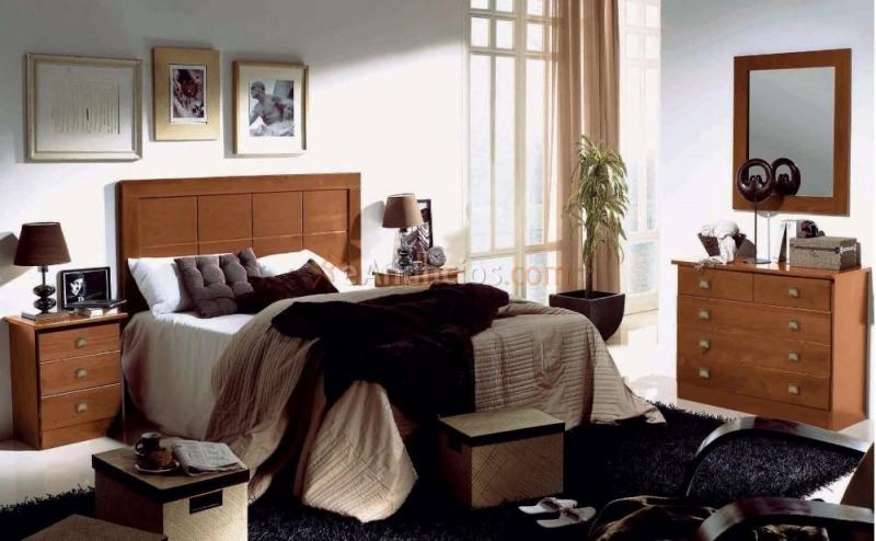 Dormitorio de matrimonio macizo nuevo de fabrica