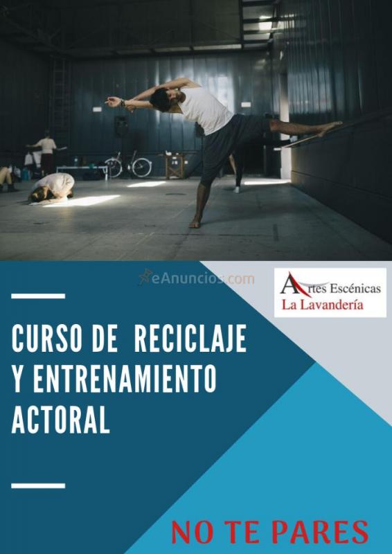 Curso reciclaje y entrenamiento actoral febrero de 2021