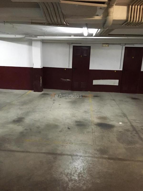 Alquilo plaza de garaje con trastero o vendo por 45.000