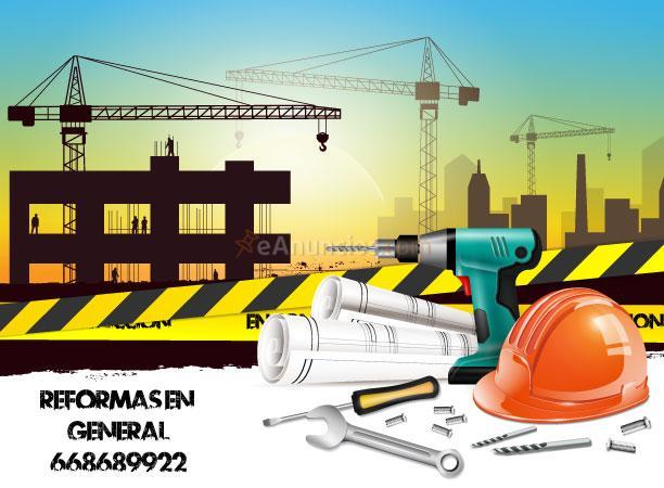 Reformas en general (Albañilería, pintura, etc...)