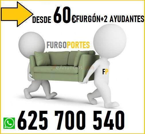 (Te mudas) 625700540+Portes Baratos, Mudanzas Aluche