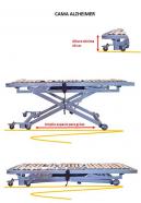 Cama articulada de alzheimer