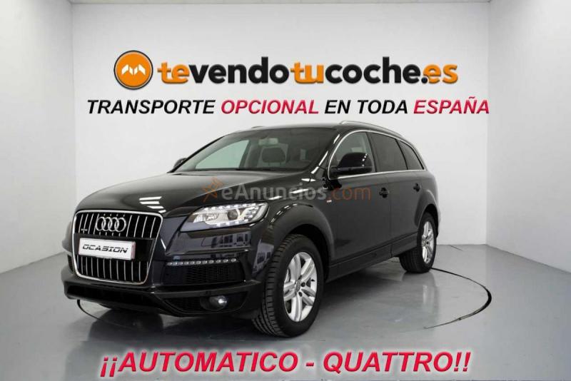 Audi Q7 3.0 TDI QUATTRO TIPTRONIC 233CV S LINE 7 PLAZAS 