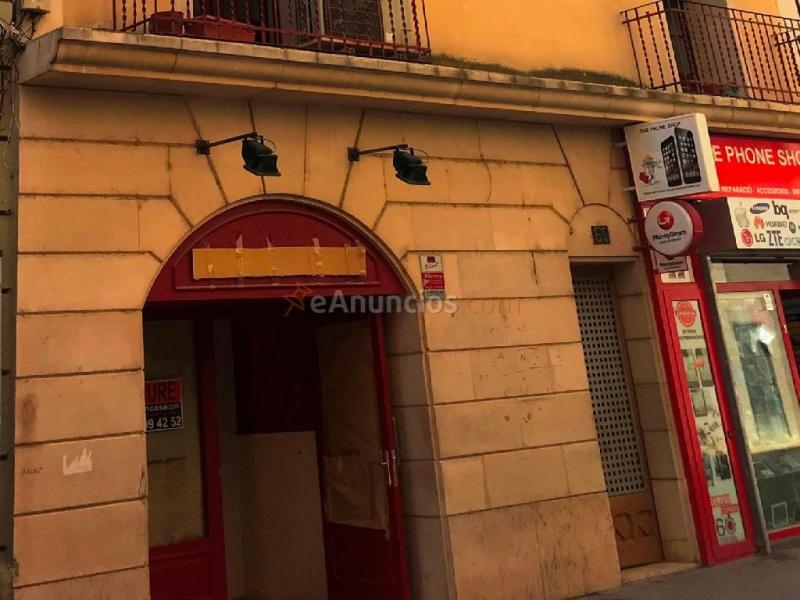 ALQUILER LOCAL PLANTA BAJA EN EIX COMERCIAL