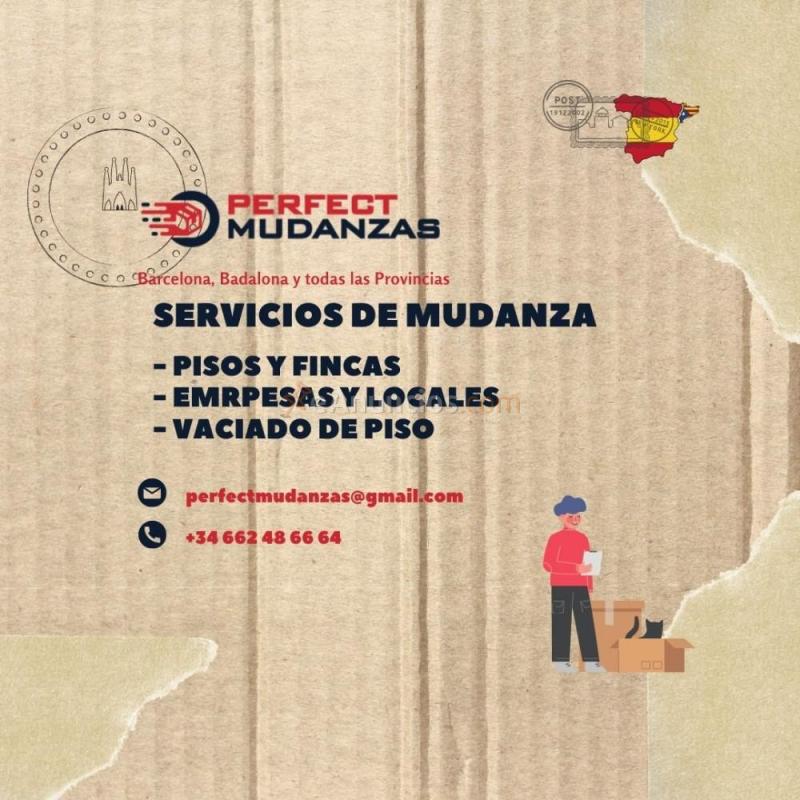 MUDANZA y VACIADO de PISOS Economico Badalona Barcelona