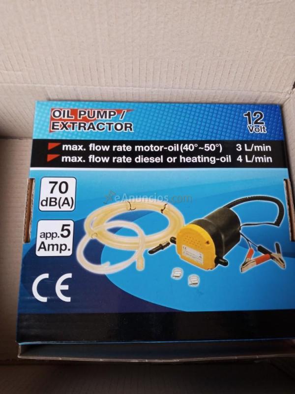bomba para cambiar aceite de tu coche