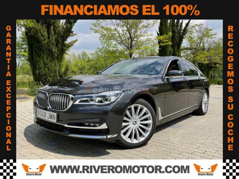 BMW Serie 7 730D 265cv 8 vel. *IVA deducible* *2016* *73.000 km* *Nacional* *Libro de revisiones* 