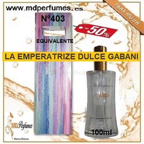 Oferta 10€ Perfume LA EMPERATRIZE DULCE GABANI mujer