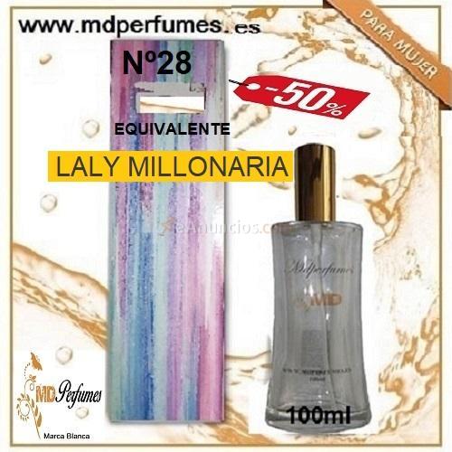 Oferta 10€ Perfume LALY MILLONARIA n28 Mujer Alta Gama