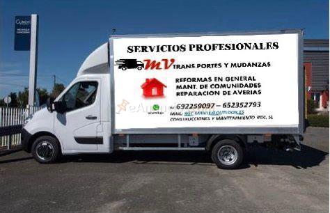 Mudanzas y portes profesionales