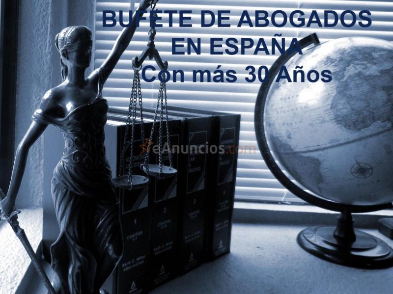 Vendemos bufete de abogados por jubilación en madrid