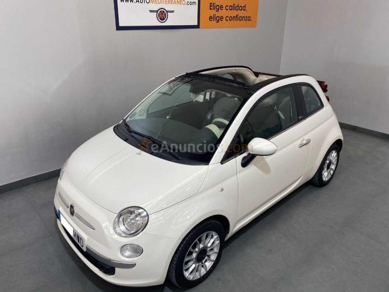 Fiat 500C 1.2 69cv gasolina cabrio 