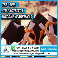 Proyectos universitarios, TFG, TFM y MAS