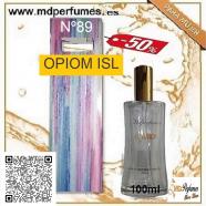 Oferta 10€ Perfume Equivalente mujer OPIOM ISL N89 Alta