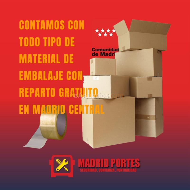 Traslados baratos con empaquetado en goya