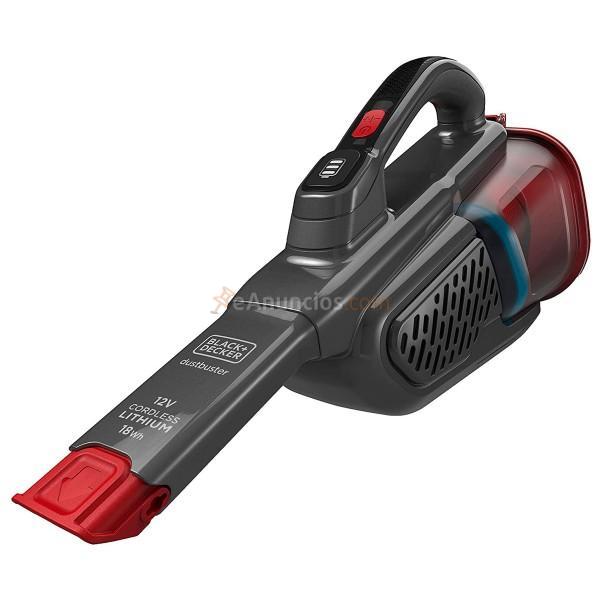 Black+decker aspirador de mano dustbuster de 12v con ba