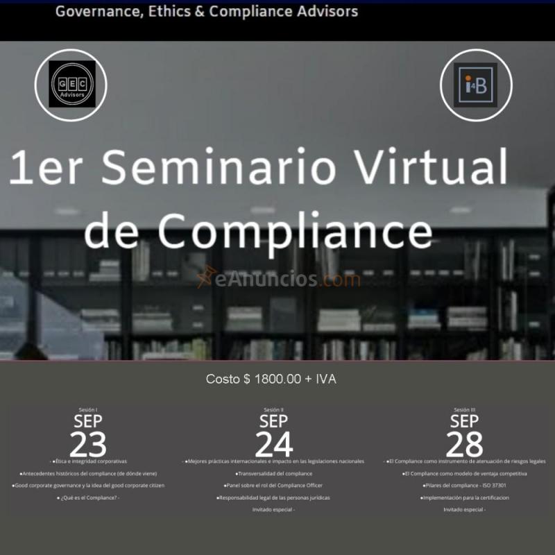 1er Seminario Virtual de Compliance