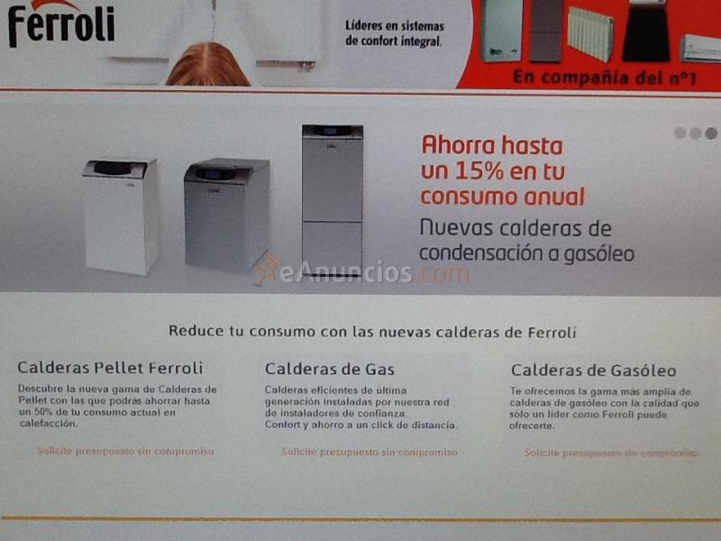 oferta calderas de gasoil 1marcas dscto cambio