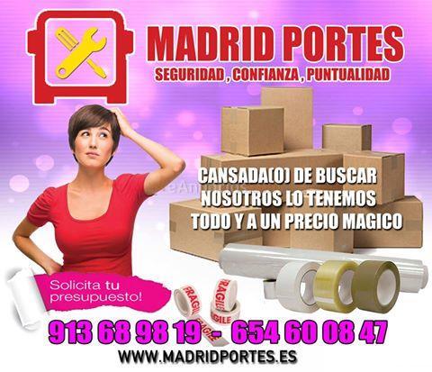 Transportes getafe desde →40€ (madrid baratos)
