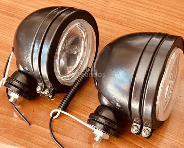 Faros auxiliares halógenas para moto o coche