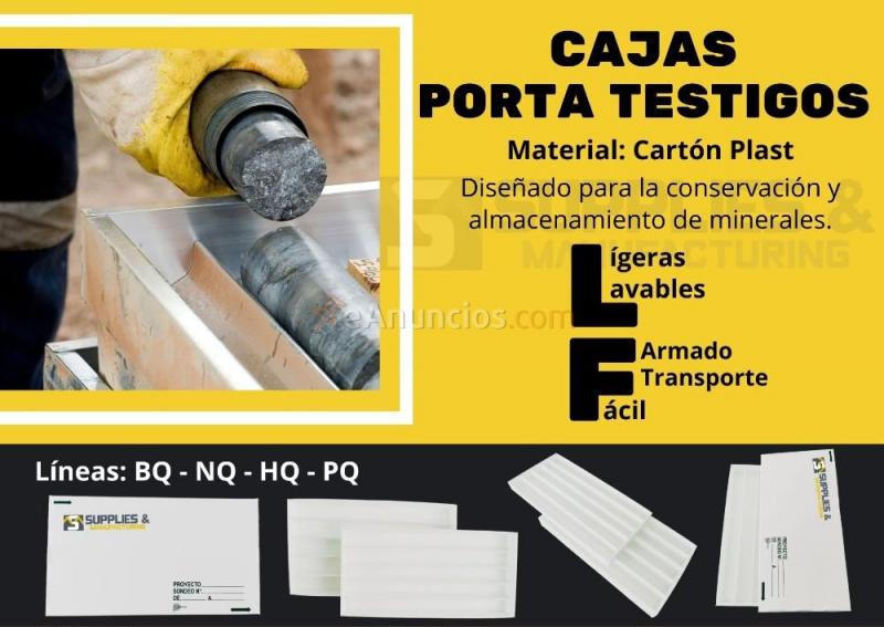 Cajas porta testigo modelos pq-hq-nq-bq