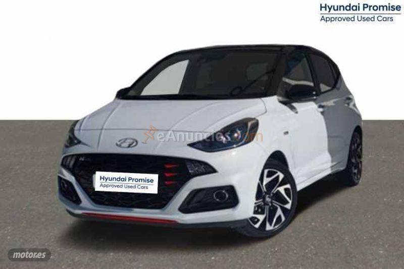 Hyundai i10 MY21 TGDI 1.0 100CV NLINE 2C de 2021 con 12.500 Km por 13.900 EUR. en Lugo