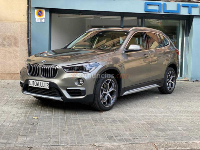 BMW X1 Xdrive25i X-Line con techo y piel completa beige