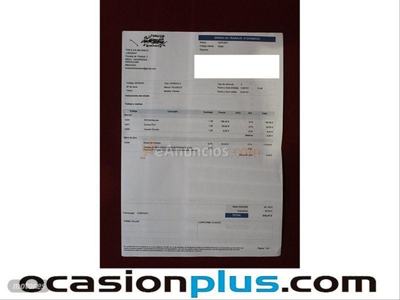 Peugeot Partner Tepee Active 1.6 HDi 115cv FAP de 2013 con 137.226 Km por 10.450 EUR. en Castellon