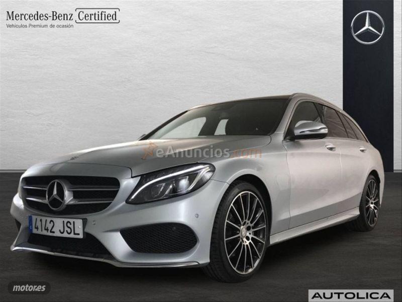 Mercedes Clase C C 220 d AMG Line Estate de 2016 con 102.551 Km por 26.500 EUR. en Barcelona