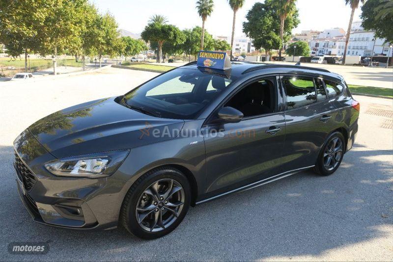 Ford Focus 1.0 Ecoboost 92kW STLine SportBr de 2019 con 51.470 Km por 16.990 EUR. en Malaga