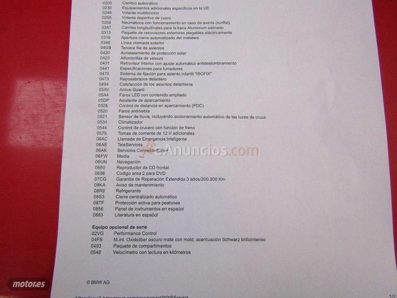 BMW Serie 2 Gran Tourer 218d de 2017 con 109.000 Km por 19.500 EUR. en Toledo