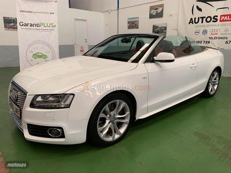 Audi S5 3.0 TFSI quattro S Tronic cabrio de 2010 con 146.010 Km por 18.499 EUR. en Sevilla
