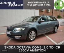 Skoda Octavia Combi 2.0 TDI CR Ambition 150 CV de 2016 con 226.000 Km por 10.600 EUR. en Madrid