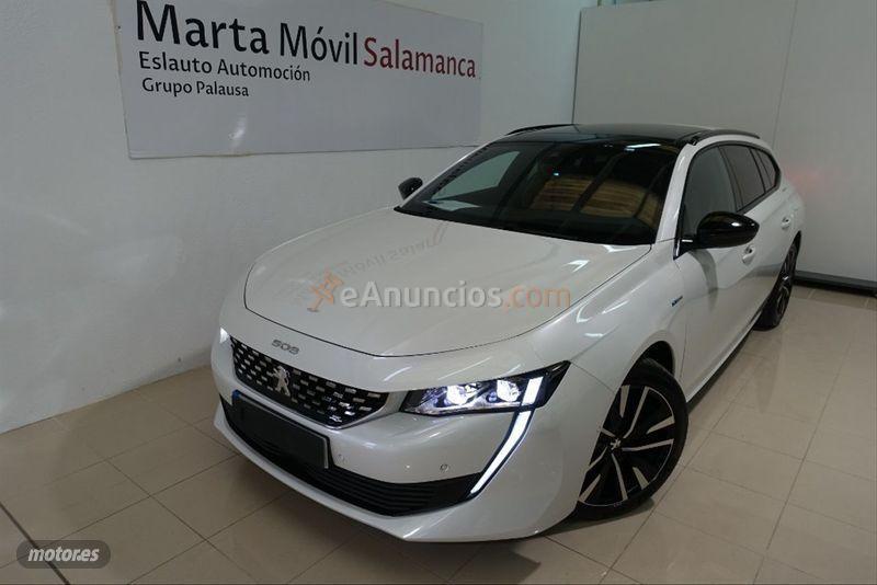 Peugeot 508 Hybrid SW GT Pack HYBRID 225 eEAT8 de 2021 con 9.500 Km por 42.500 EUR. en Salamanca