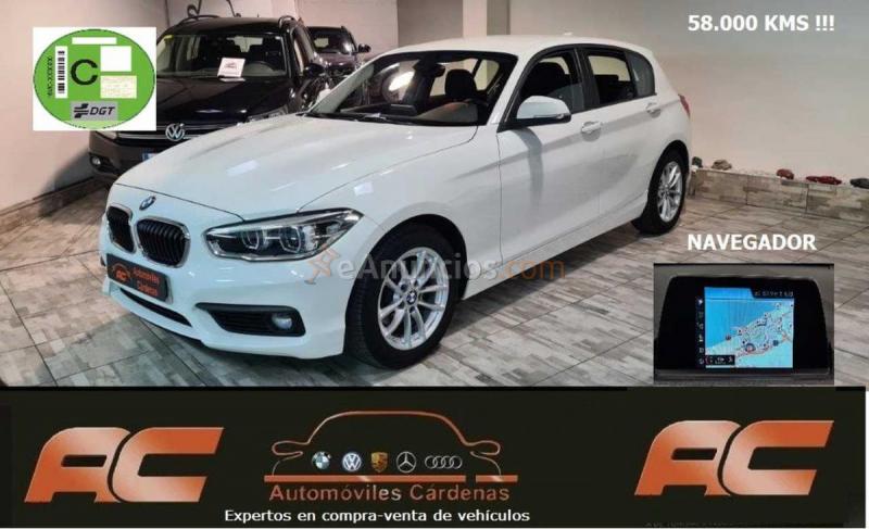 BMW Serie 1 116D 5 PUERTAS NAVEGADOR GPS-FAROS LED-SENSORES APAR T