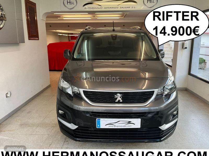Peugeot Rifter Active Nav Standard BlueHDi 73kW de 2019 con 125.126 Km por 16.900 EUR. en Avila