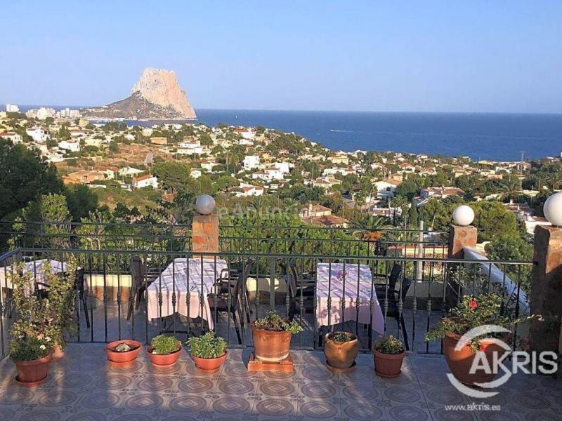Hostal con vistas espectaculares al mar y al Peñón de Ifach