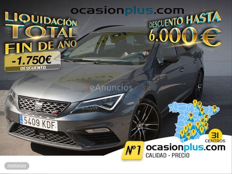 Seat Leon ST 2.0 TSI 221kW 4Driv DSG6 StSp CUPRA de 2017 con 66.754 Km por 26.750 EUR. en Ciudad Real
