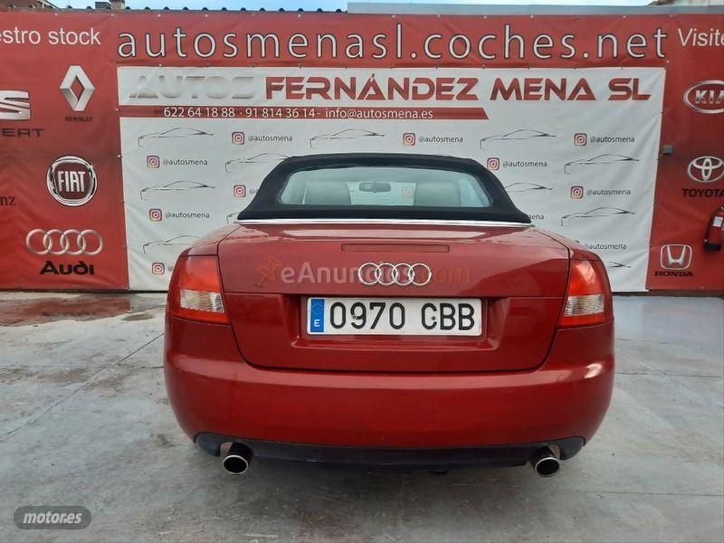 Audi A4 2.4 Cabrio de 2003 con 160.000 Km por 5.000 EUR. en Madrid