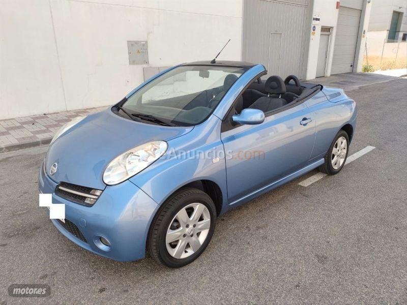 Nissan Micra CC 1.4G 88 CV TEKNA de 2007 con 100.000 Km por 5.995 EUR. en Malaga