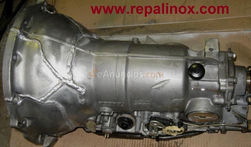 Cárter, caja cambio, culata. Soldadura