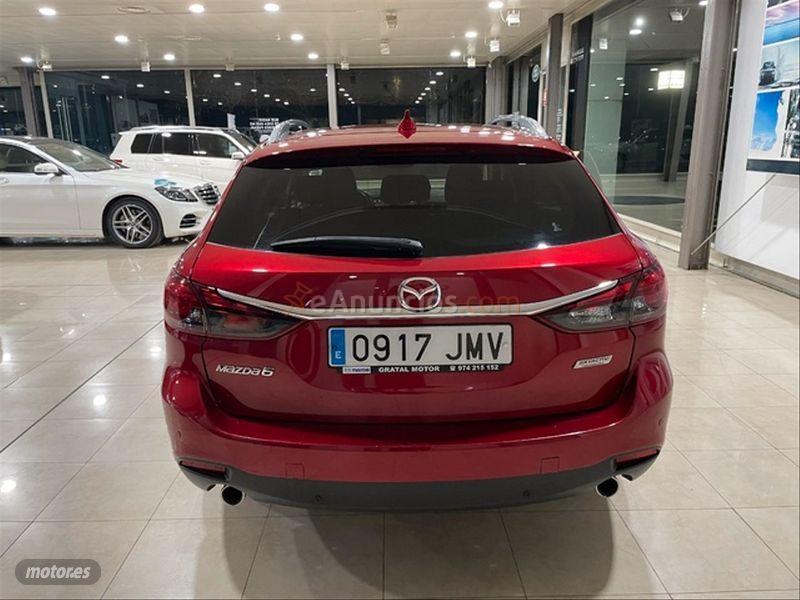 Mazda Mazda6 2.2 DE 150cv Style WGN de 2016 con 142.500 Km por 13.900 EUR. en Huesca