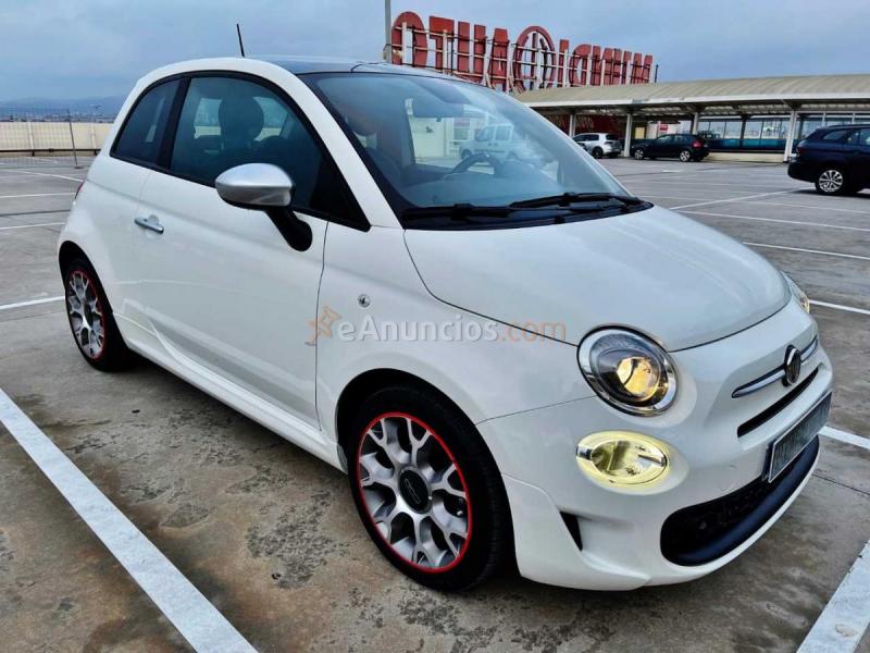 Fiat 500 1.2i ROCKSTAR 69cv con TECHO SOLAR, CUERO MIXTO, ASIENTOS DEPORTIVOS...