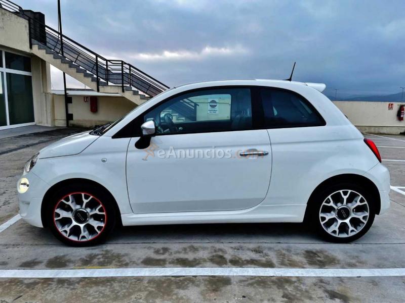 Fiat 500 1.2i ROCKSTAR 69cv con TECHO SOLAR, CUERO MIXTO, ASIENTOS DEPORTIVOS...