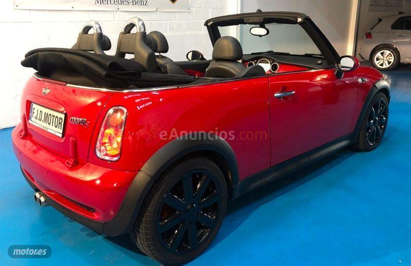 Mini Cooper Cooper S Cabrio de 2007 con 139.000 Km por 10.499 EUR. en Madrid