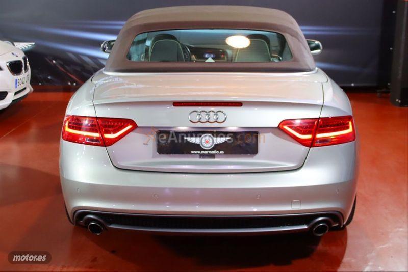 Audi A5 Cabrio 3.0 TDI 245cv quat Stro S line ed de 2014 con 139.000 Km por 21.990 EUR. en Madrid